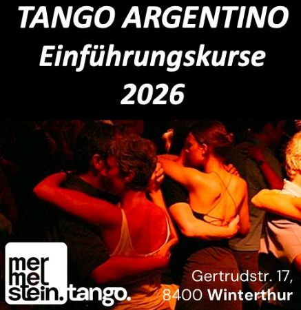 Tango Argentino – Einführungskurse bei mermelstein.tango