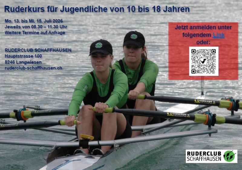 Ruderkurs für Jugendliche