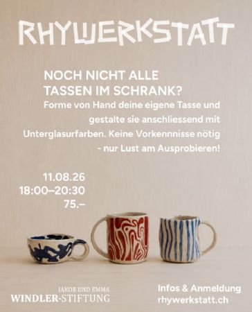 Rhywerkstatt – Noch nicht alle Tassen?