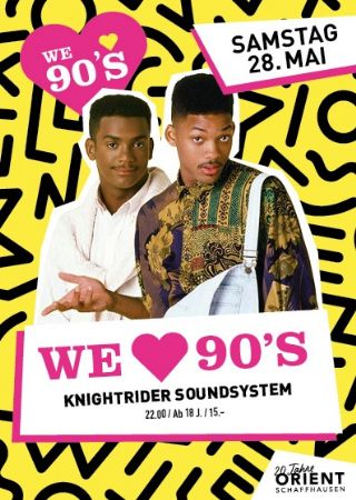 We love 90's