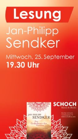 Jan-Philipp Sendker liest aus «Das Gedächtnis des Herzens»