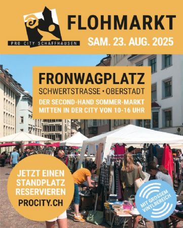 Pro City Flohmarkt Fronwagplatz 2025