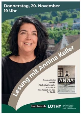 Lesung mit Annina Keller