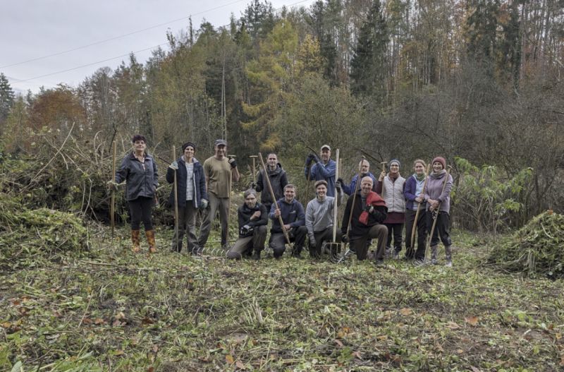 Freiwilligeneinsatz für die Natur mit Pro Natura Schaffhausen