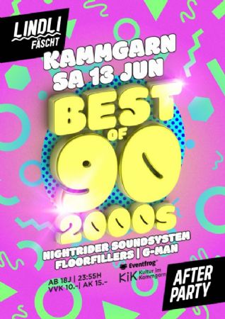Lindlifäscht 2026 Afterparty x Kammgarn – TICKETS ZU GEWINNEN!