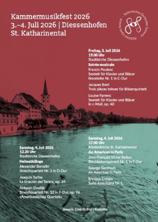 Kammermusikfest Diessenhofen – Soirée musicale