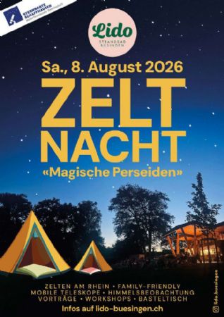 Zeltnacht «Magische Perseiden»