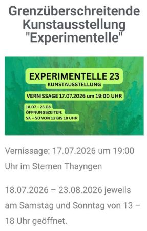 Experimentelle in Thayngen