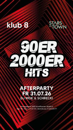 90er & 2000er – Stars in Town Afterparty