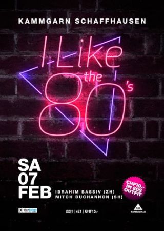I Like the 80's!