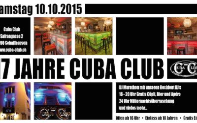 17 Jahre Cuba Club