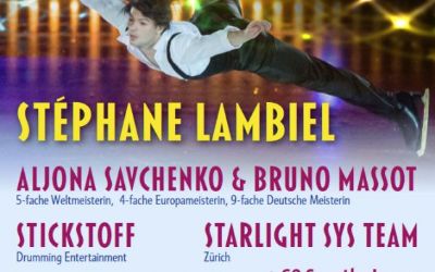 Dream on Ice - Stéphane Lambiel kommt nach Schaffhausen