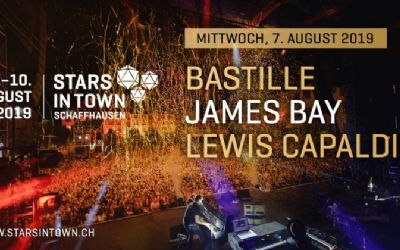 Stars in Town - Bastille, James Bay und Lewis Capaldi