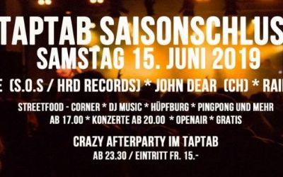 TapTab Saisonschluss