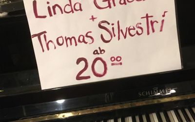 Bühne - Jazz-Painting mit Linda Graedel und Thomas Silvestri