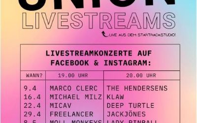 Band-Union Livestreams 3/5 - MiCaV & Deep Turtle