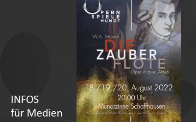 Opernspiele Munot 2022 - «Die Zauberflöte»