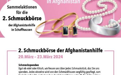 Schmuck spenden für Frauenprojekte in Afghanistan