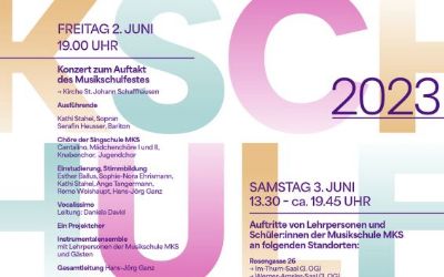 Musikschule MKS Schaffhausen - Musikschulfest 2023