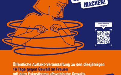 16 Tage gegen Gewalt an Frauen 