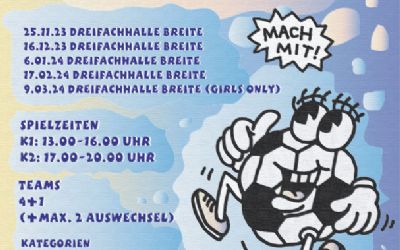 Winterhallen - Hallenfussballturnier der Jugendarbeit Schaffhausen