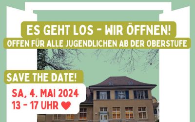 Fröbelgarten - Wir öffnen!