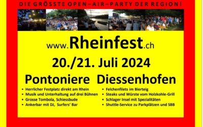 Rheinfest 2024 -  Grösste Open Air Party der Region