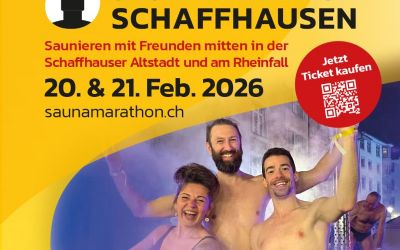 Saunamarathon Schaffhausen - der Dritte!